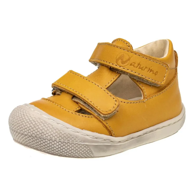NATURINO Halbsandale PUFFY - curry