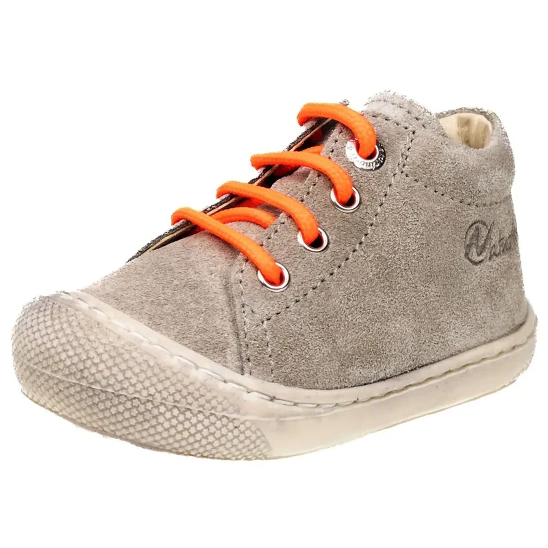 NATURINO Halbschuh COCOON - taupe - neonorange