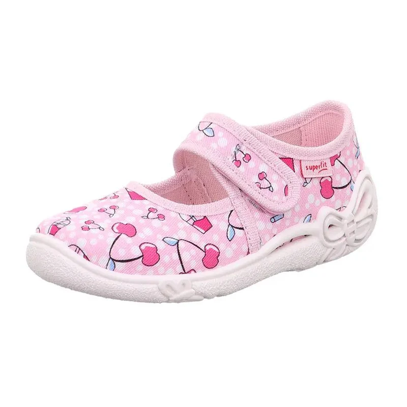 SUPERFIT Hausschuh BELINDA 288-55 - rosa - Kirschen