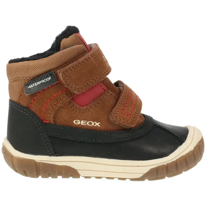 GEOX TEX Knöchelschuh OMAR B942DB - braun - rot