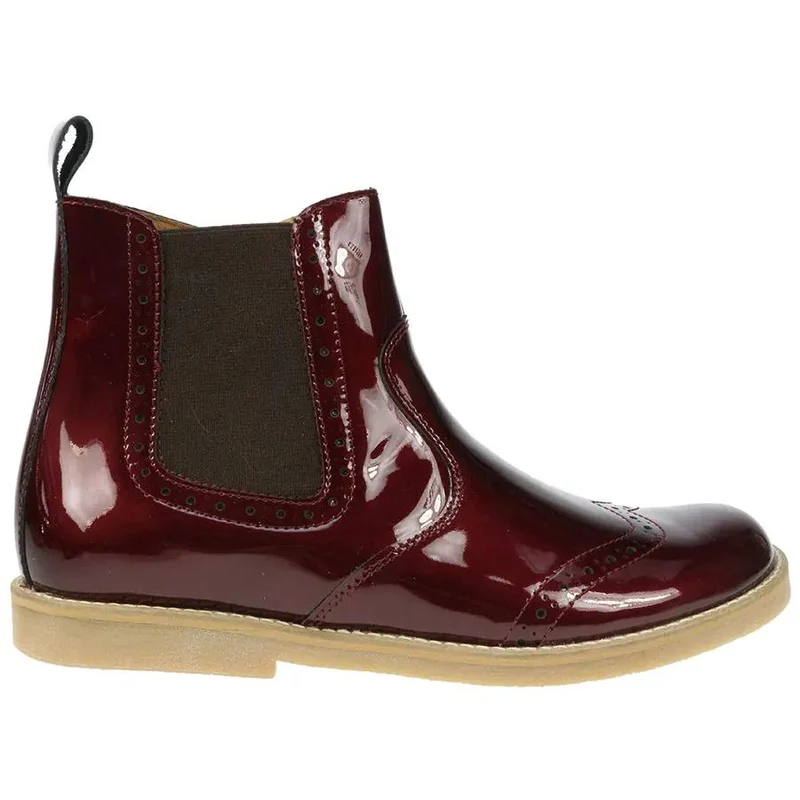 FRODDO Stiefelette G3160100-7 - weinrot - Lack