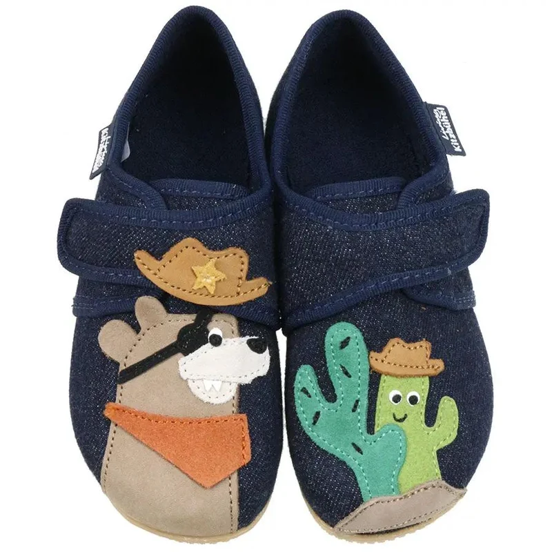 LIVING KITZBÜHEL Hausschuh 3518-590 - dark denim - Cowboy