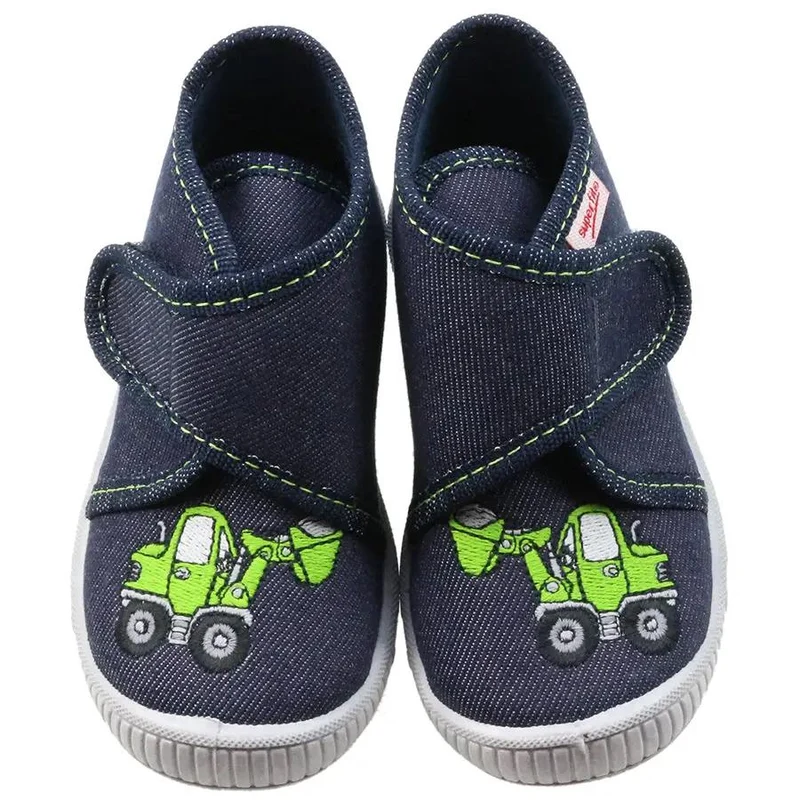 SUPERFIT Hausschuh BULLY 253-81 - navy - Traktor