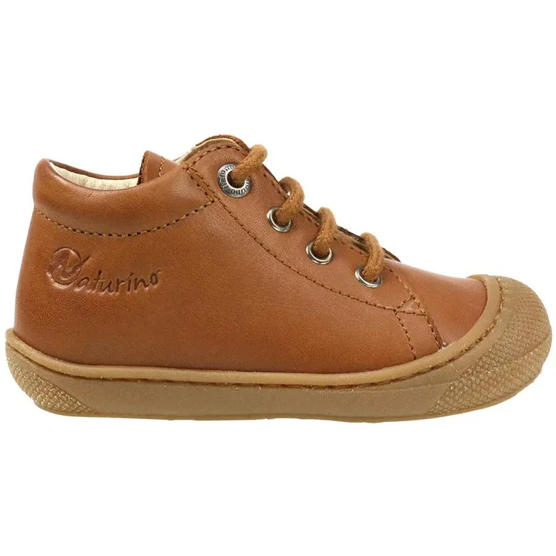 NATURINO Halbschuh COCOON IV - cognac - Schnürsenkel