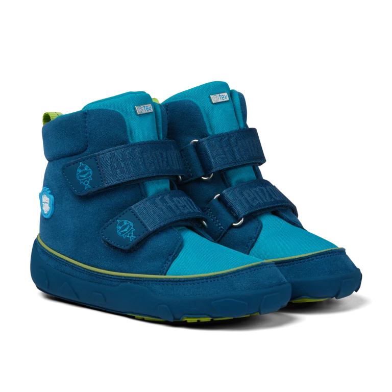 AFFENZAHN TEX Stiefel VEGAN COMFY HAI - petrol - grün