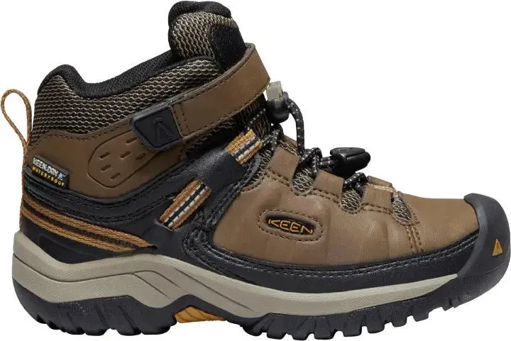 KEEN WP TEX Knöchelschuh TARGHEE MID - braun - schwarz