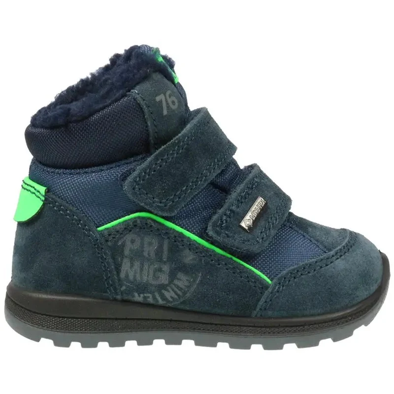 PRIMIGI GORE-TEX Knöchelschuh 63567-00 - navy - neongrün