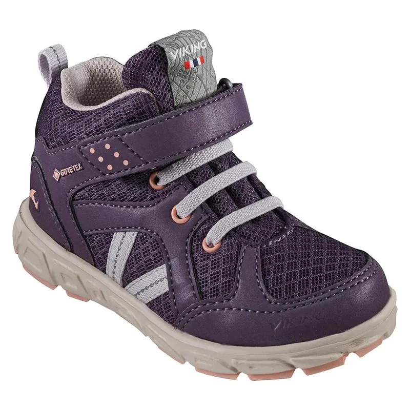 VIKING GORE-TEX Knöchelschuh ALVDAL MID REFLECTIV GTX - lila