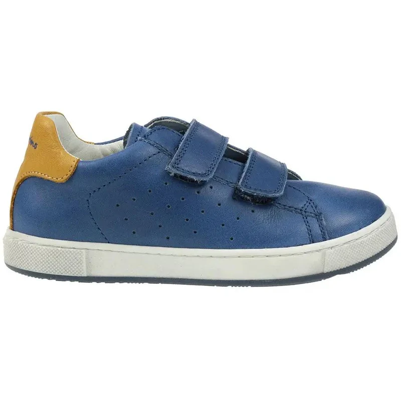 NATURINO Halbschuh HASSELT - azurblau - curry
