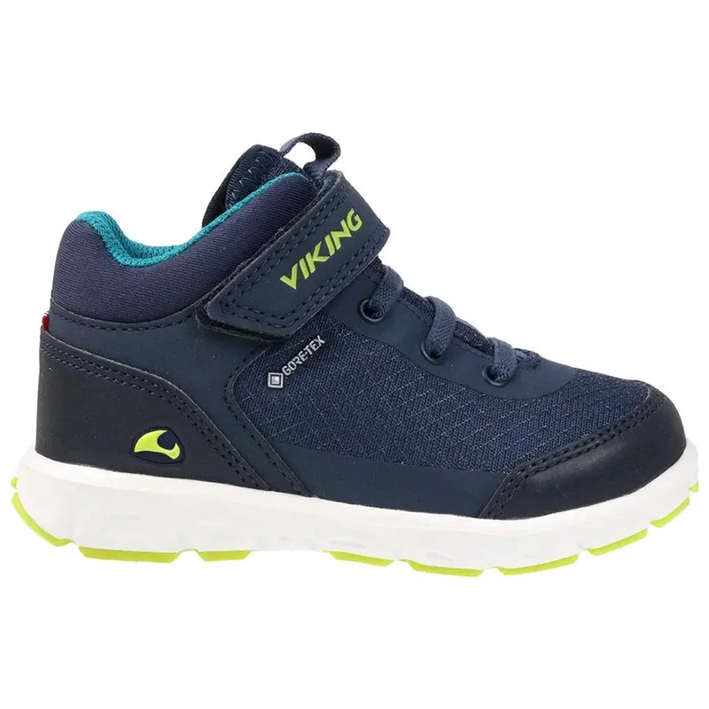 VIKING GORE-TEX Knöchelschuh SPECTRUM MID - navy - lemon