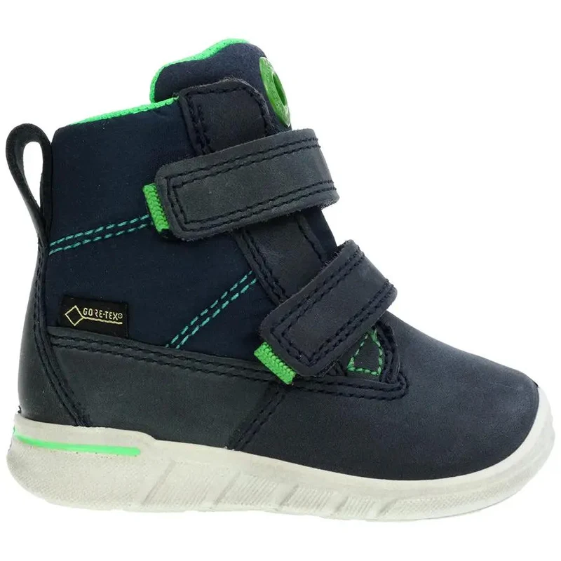 ECCO GORE-TEX Knöchelschuh FIRST 754131-50595 - marine - neon grün
