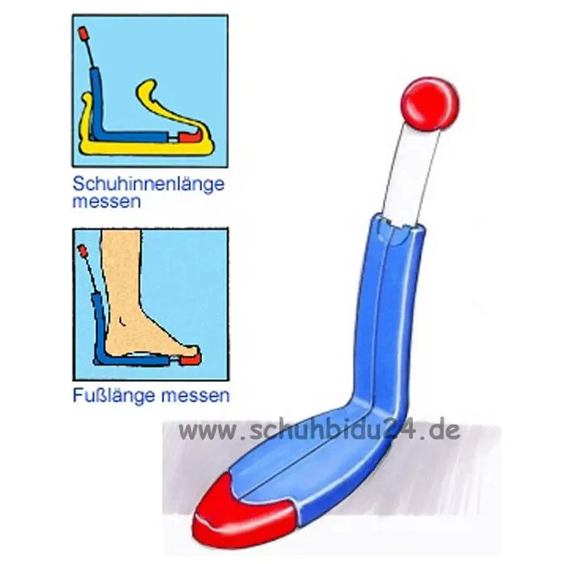 MESSGERÄT PLUS12 Schuhmessgerät - Fußmessgerät für Kinderschuhe