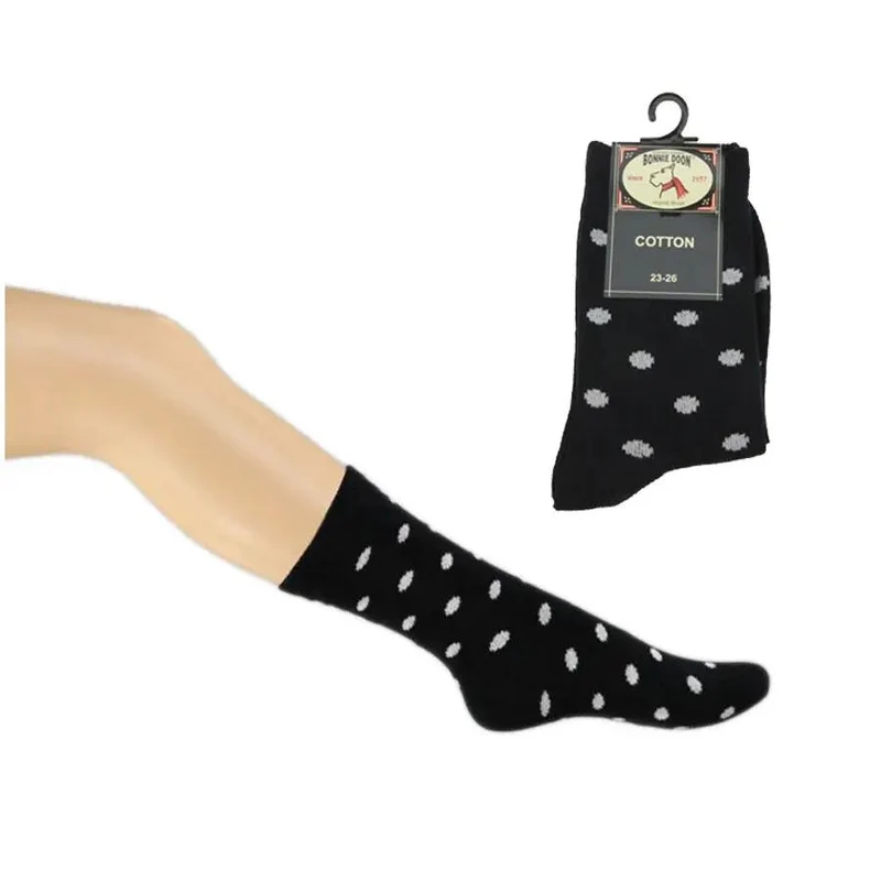 BONNIE DOON Socken BN253118 - Punkte-schwarz
