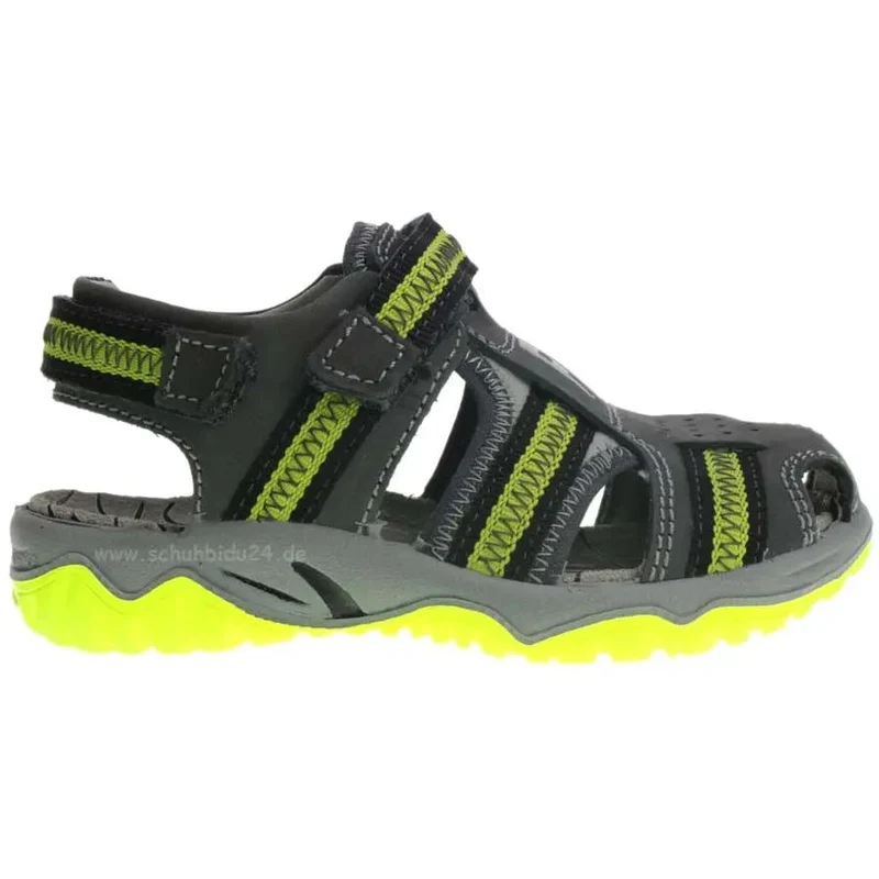 PRIMIGI Halbsandale LANDO - grau - neon
