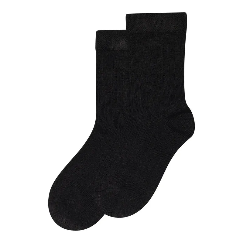 MINIPOP Bambus Socken - schwarz