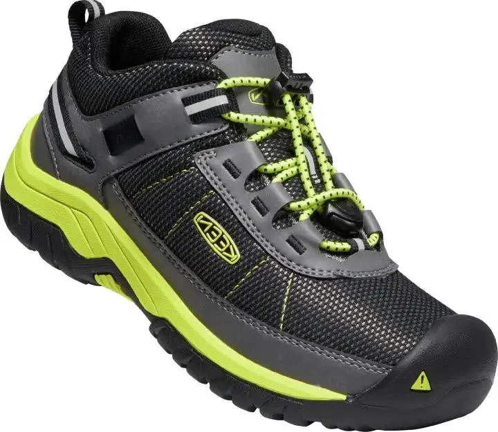 KEEN WP TEX Halbschuh TARGHEE SPORT - anthrazit - schwarz - neongelb