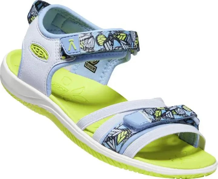 KEEN Sandale VERANO - hoertensienblau - neongrün