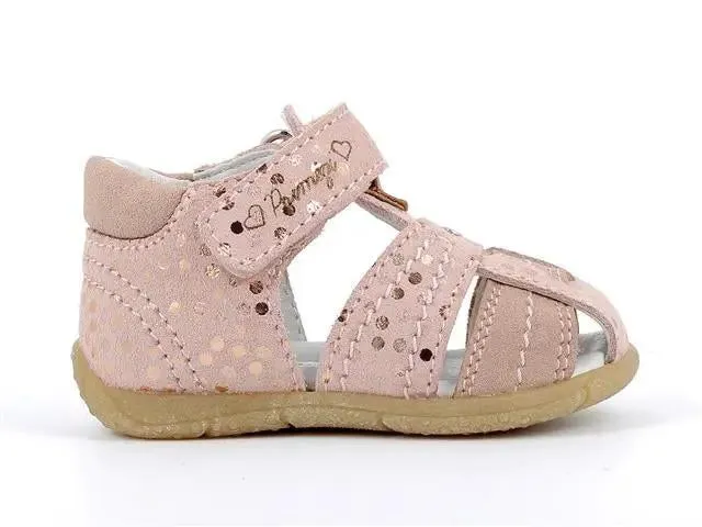PRIMIGI Halbsandale 74105-22 - rosa / roségold / Pünktchen