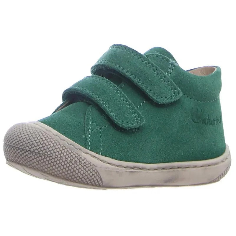 NATURINO Halbschuh COCOON V - smaragd - Velour