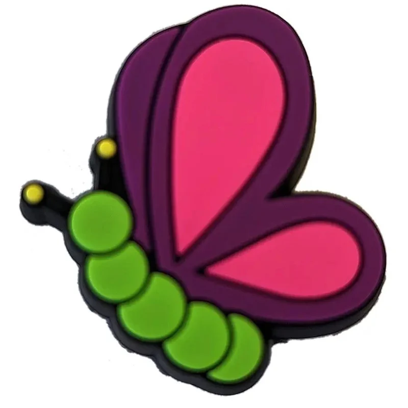 CROCS Jibbitz Glitzer - Schmetterling