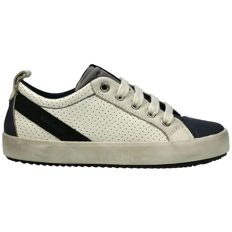 GEOX Halbschuh ALONISSO J822CB - weiss - dunkelblau