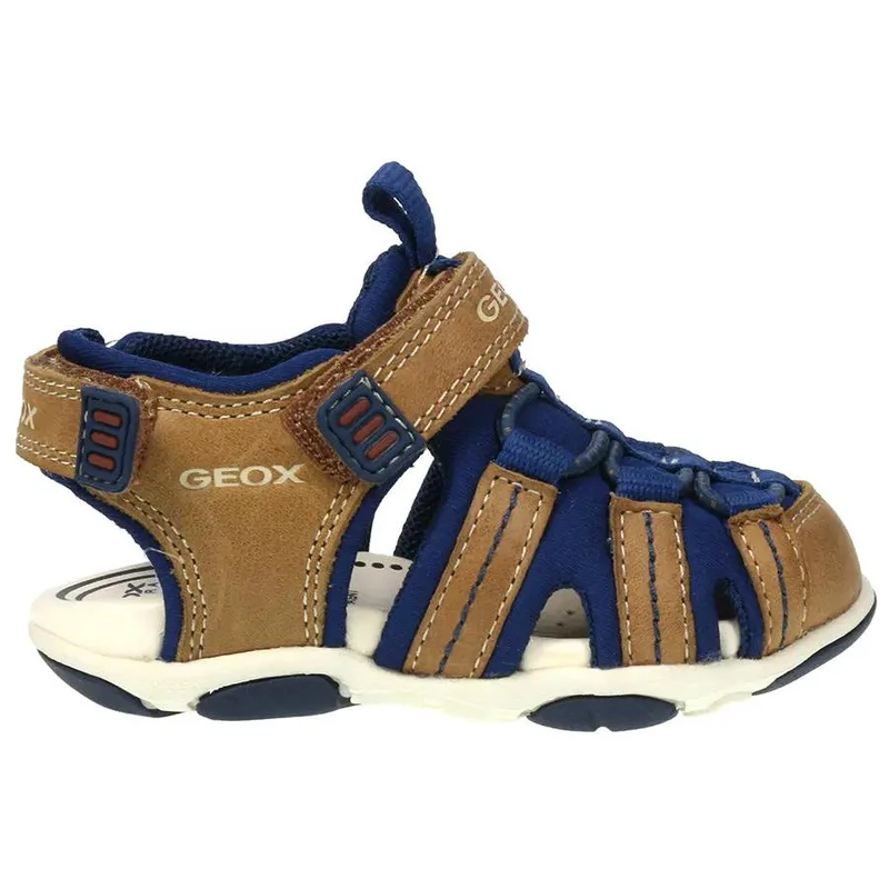 GEOX Halbsandale AGASIM B821AF - zimt - navy