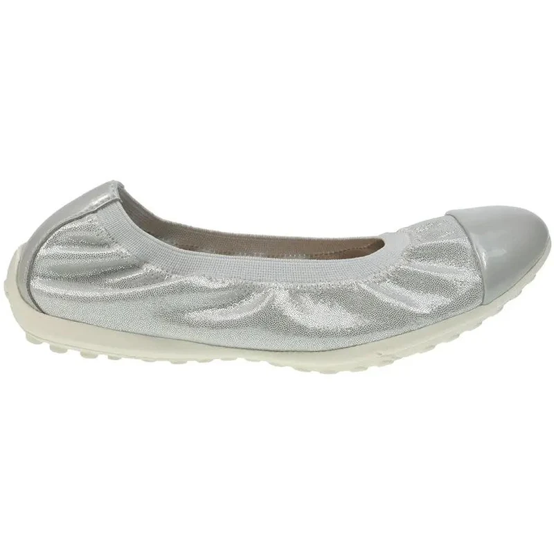 GEOX Ballerina PIUMA J82B0A - silber