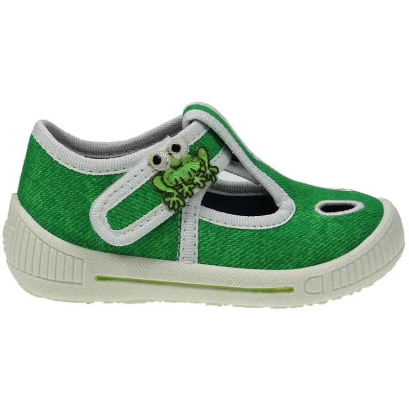 SUPERFIT Hausschuh BULLY 264-09 - grün - Frosch