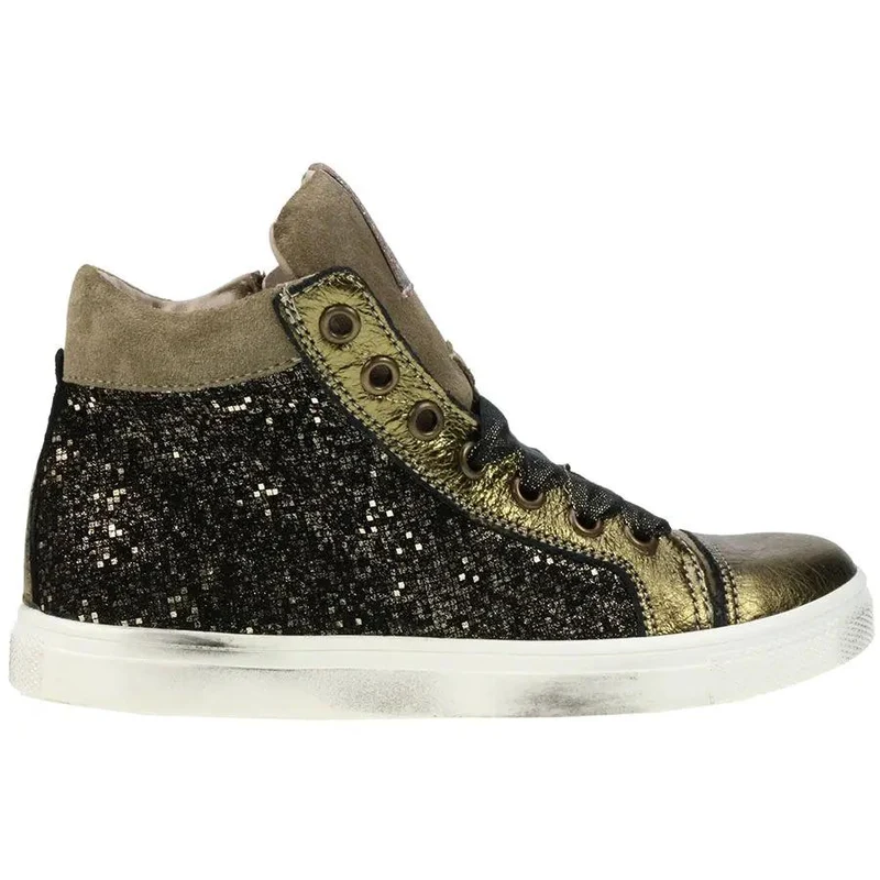 ACEBO´S Knöchelschuhe 9535 - gold - schwarz