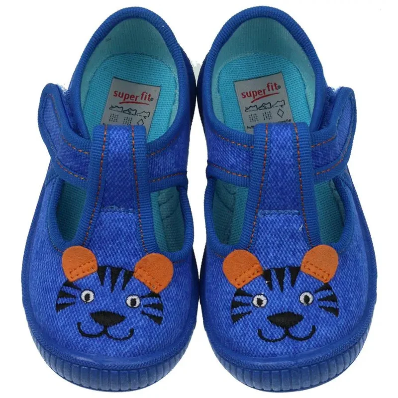 SUPERFIT Hausschuh BULLY 263-85 - blau - Tiger