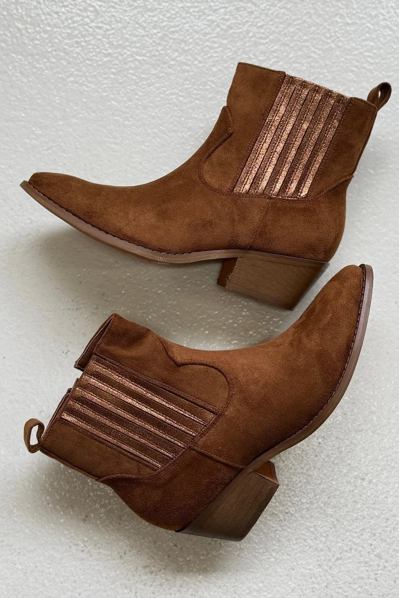 Bloom - Violet Boots - Camel