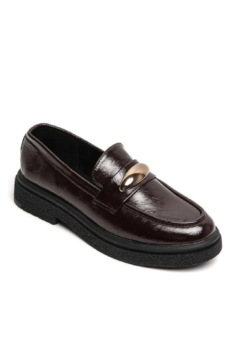 Bloom - Calla Loafer - Dark Maroon