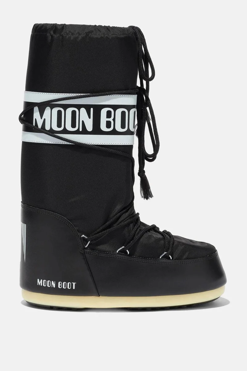 Moon Boot - Mb Icon Nylon Jr 80d1400440 - N001black