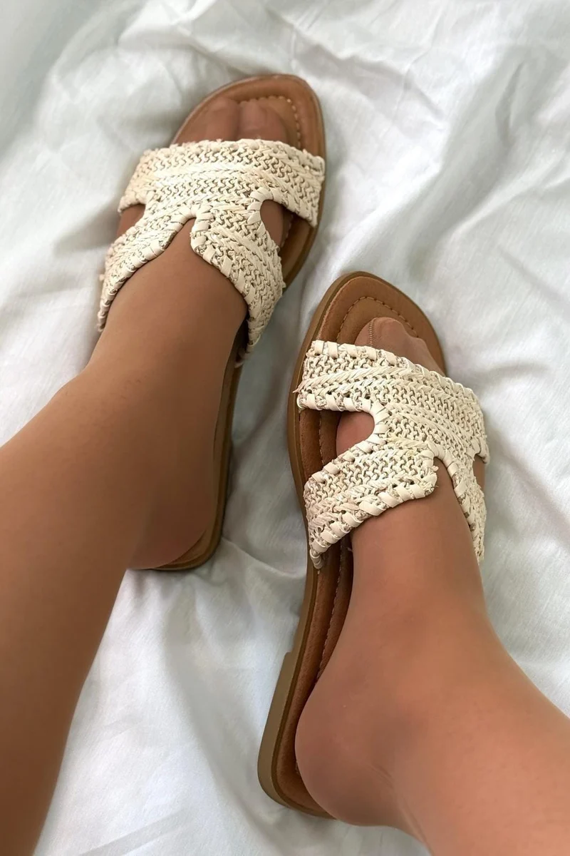 Bloom - Oriana Sandal - Beige