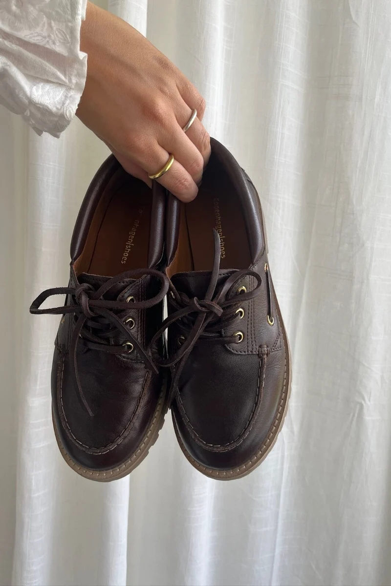 Copenhagen Shoes - The Walk Leather CS8837 - 0018 - Dk Brown