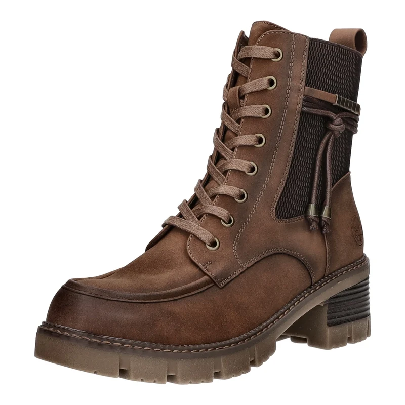 Rieker Schnürstiefelette Warmfutter ab 35mm Absatz