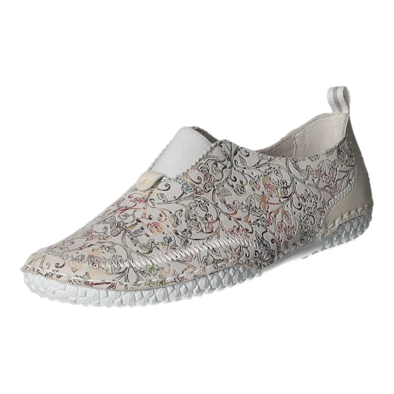 Rieker Slipper/Kletthalbschuh luftdurchlässig (durchbrochenes/geflochtenes Obermaterial)