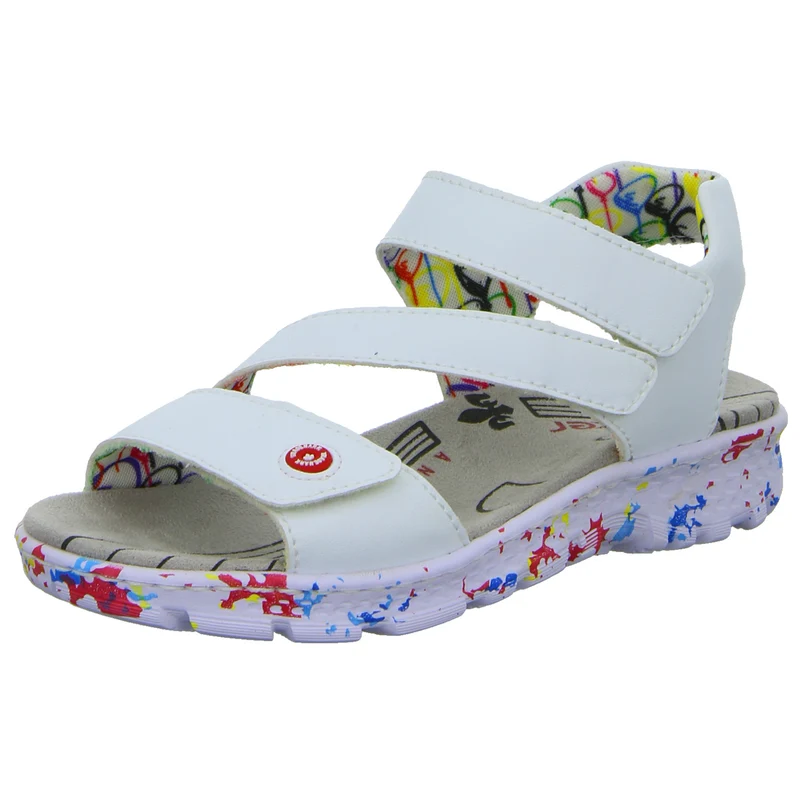 Rieker Sportliche Sandalette bis 30mm Sohlenhöhe