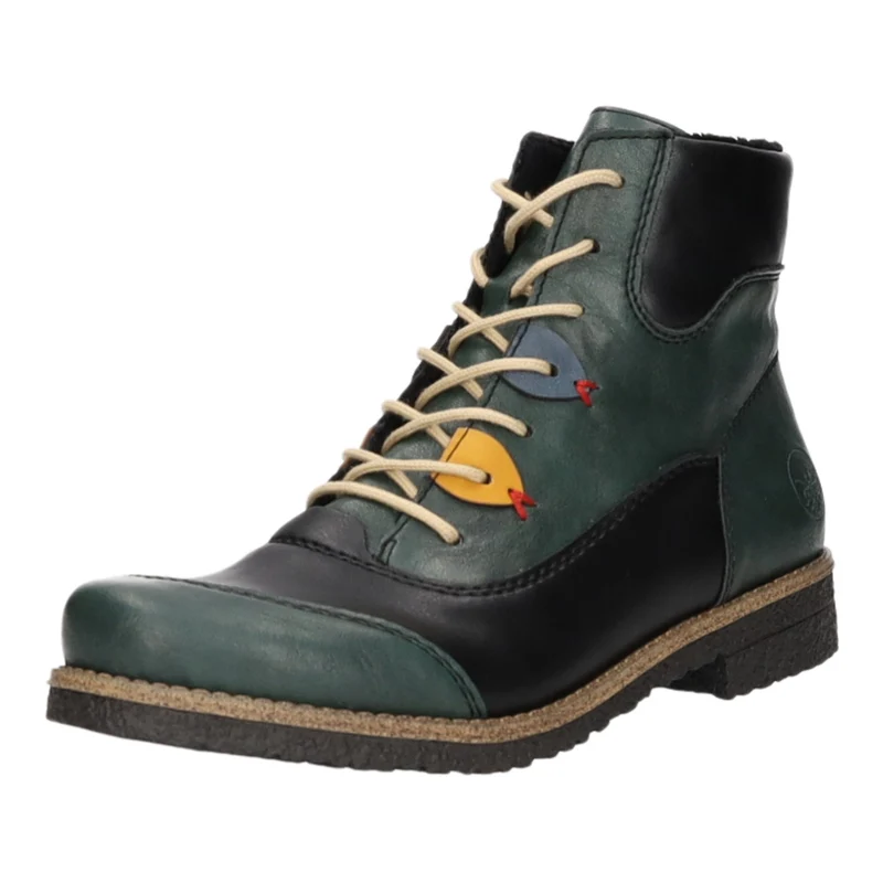 Rieker Schnürstiefelette Kaltfutter bis 35mm Absatz (casual)