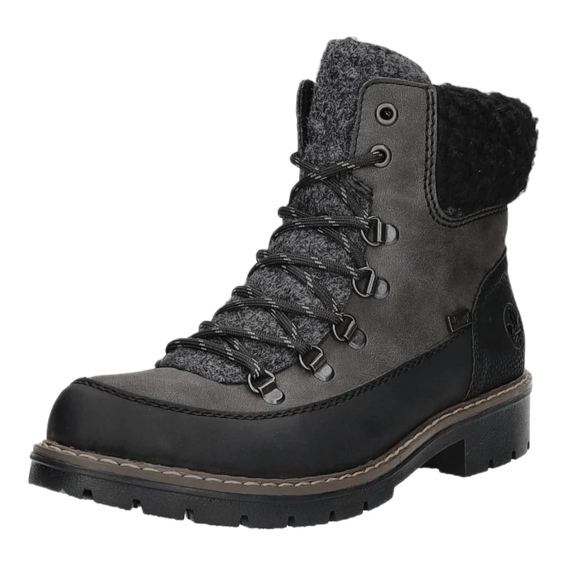 Rieker Schnürstiefelette Warmfutter bis 35mm Absatz (casual)