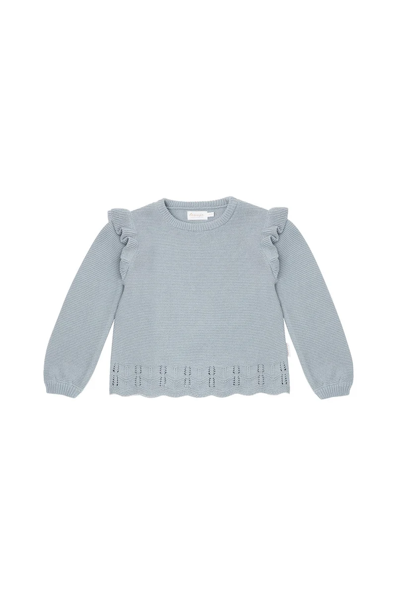 Pullover mit Rüschendetails
