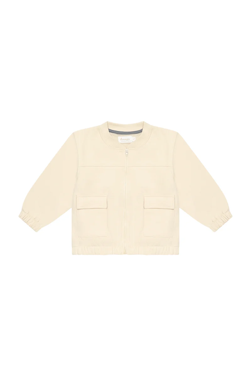 Unisex Sweatjacke 'good days ahead' mit Backprint