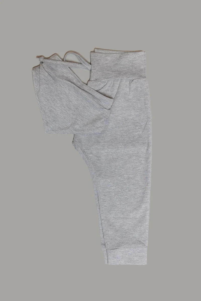 Baby Set Grau Größen 62-92