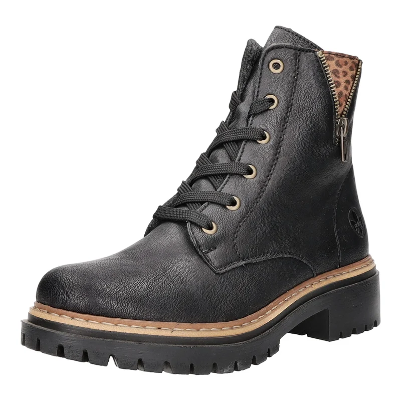 Rieker Schnürstiefelette Kaltfutter bis 35mm Absatz (casual)