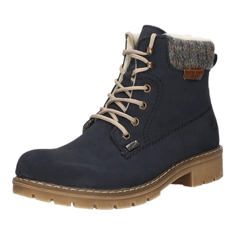 Rieker Schnürstiefelette Warmfutter bis 35mm Absatz (casual)