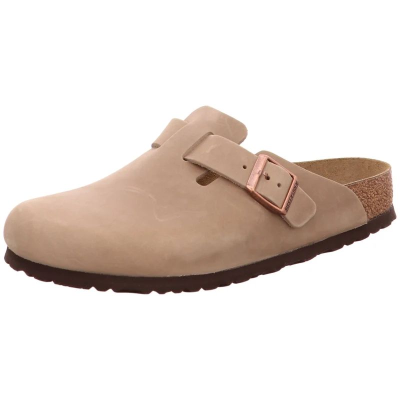 Birkenstock Pantolette Boston beige