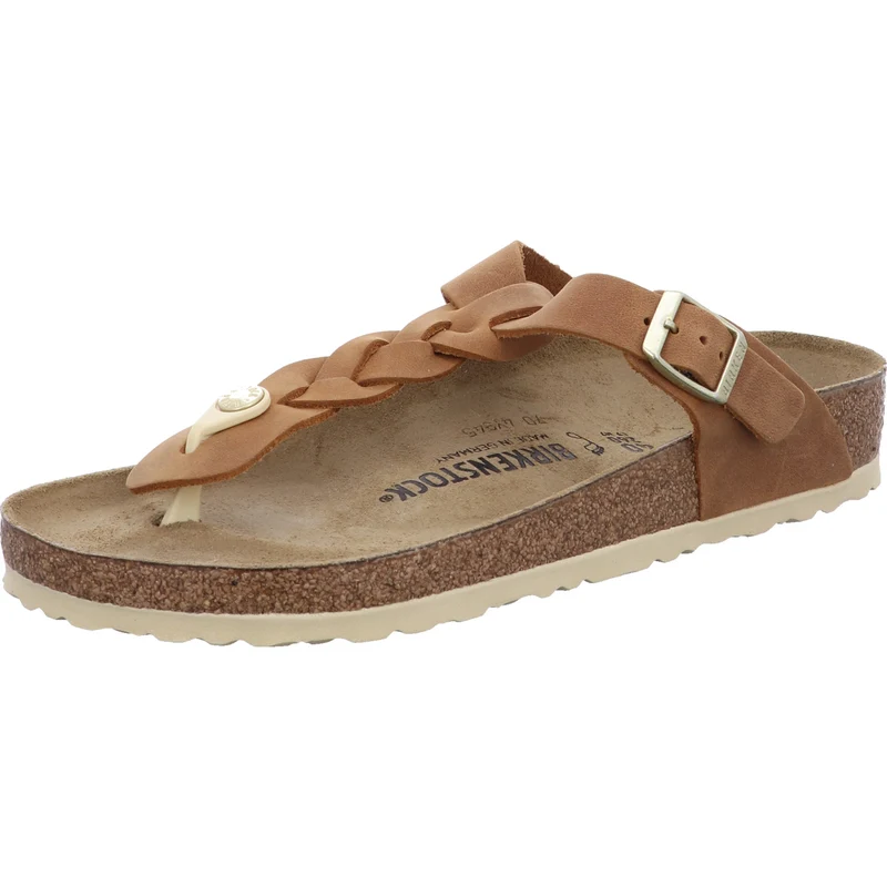 Birkenstock Pantolette Gizeh Braided braun