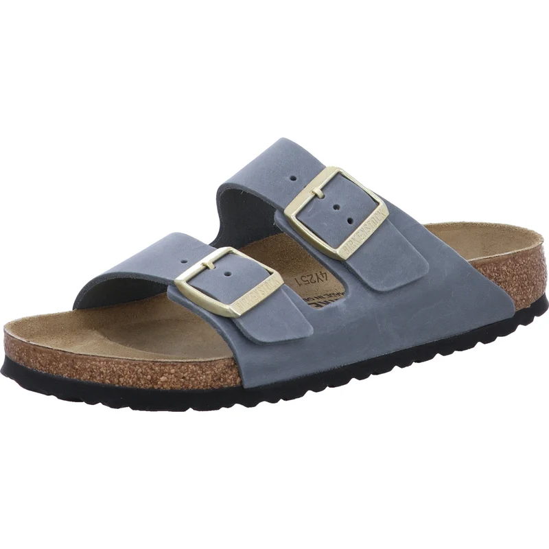 Birkenstock Pantolette Arizona LEOI Basalt Gray grau