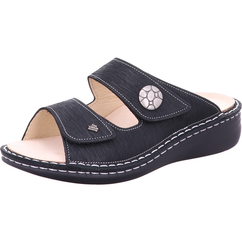 FinnComfort Pantolette MOOREA schwarz