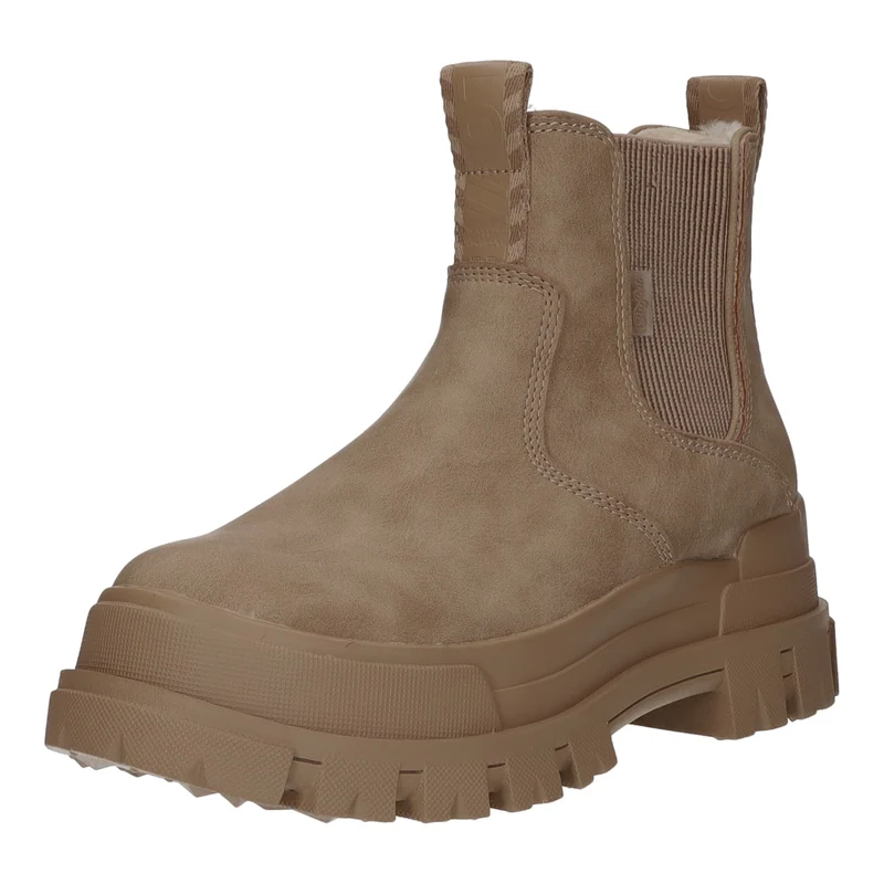 Buffalo Schlupf-/Reißverschlußstiefelette Warmfutter bis 35mm Absatz (casual) ASPHA CHELSEA WARM